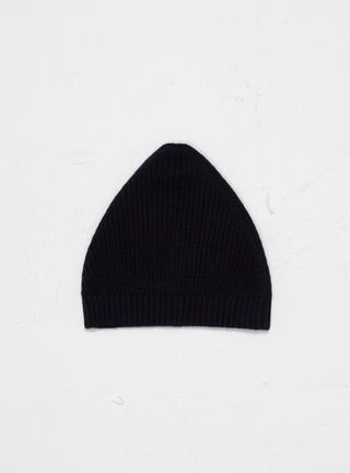 Knit Cap Cashmere Hat Dark Navy by Mature Ha. by Couverture & The Garbstore