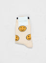 Lykke Crew Socks Ivory by Hansel From Basel by Couverture & The Garbstore