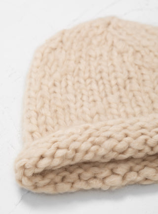 Knitted Hat Cream by Karakoram by Couverture & The Garbstore