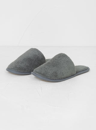 Frotte Slippers Dark Green by Hay by Couverture & The Garbstore