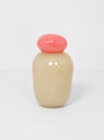Bonbon Medi Vase Pink and Latte by Helle Mardahl by Couverture & The Garbstore