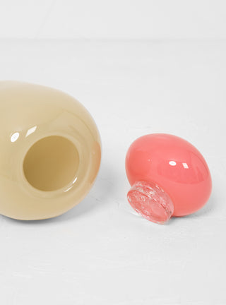 Bonbon Medi Vase Pink and Latte by Helle Mardahl by Couverture & The Garbstore