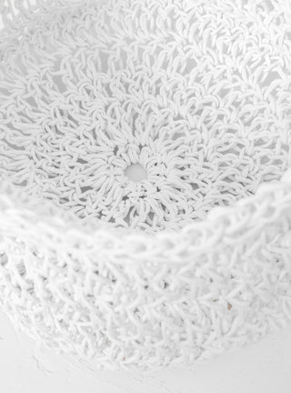 Paper Bowl White by Shabaltas by Couverture & The Garbstore