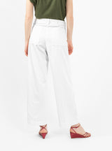 Herringbone Trousers Off White by Chimala | Couverture & The Garbstore