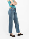 Vintage High-Rise Straight Jeans Blue by Chimala by Couverture & The Garbstore