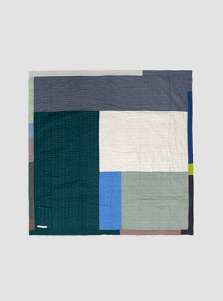 Circle Quilt Green by Thompson Street Studio by Couverture & The Garbstore