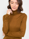 Turtleneck Top Tawny Brown by Closed | Couverture & The Garbstore