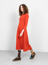 Big Sweep Midi Dress Firefly by Raquel Allegra | Couverture & The Garbstore