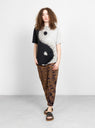 Ying Yang Men's Tee Black & White by Raquel Allegra by Couverture & The Garbstore