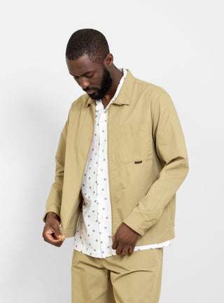 Zip Over Shirt Tan by Garbstore by Couverture & The Garbstore