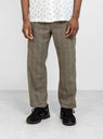 Crammer Pant Brown Check by Garbstore by Couverture & The Garbstore