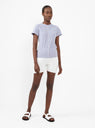 Sylvia T-Shirt Lilac & Blue by YMC | Couverture & The Garbstore