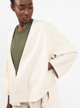Lantern Sleeves Jacket Off White by 7115 by Szeki | Couverture & The Garbstore