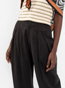 Signature Unisex Pleated Trousers Black by 7115 by Szeki | Couverture & The Garbstore