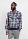 Big Plaid Classic Shirt Navy Teal and Red by Engineered Garments by Couverture & The Garbstore