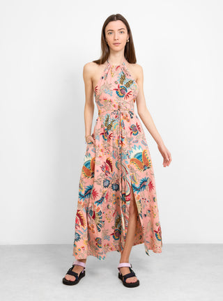 Sazerac Dress Tapestry Floral Peach by Rachel Comey | Couverture & The Garbstore
