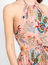 Sazerac Dress Tapestry Floral Peach by Rachel Comey | Couverture & The Garbstore