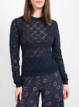 Bassi Top Navy Blue by Rachel Comey | Couverture & The Garbstore