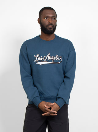 LA State Mtm Sweatshirt Navy by Conichiwa Bonjour by Couverture & The Garbstore