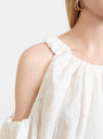 Carmen Dress White by Rejina Pyo | Couverture & The Garbstore