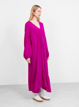 Demi Dress Fuchsia by Christian Wijnants | Couverture & The Garbstore