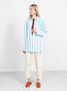 Ashley Shirt Blue Stripe by Rejina Pyo | Couverture & The Garbstore