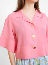 Meryl Shirt Pink by Rejina Pyo | Couverture & The Garbstore