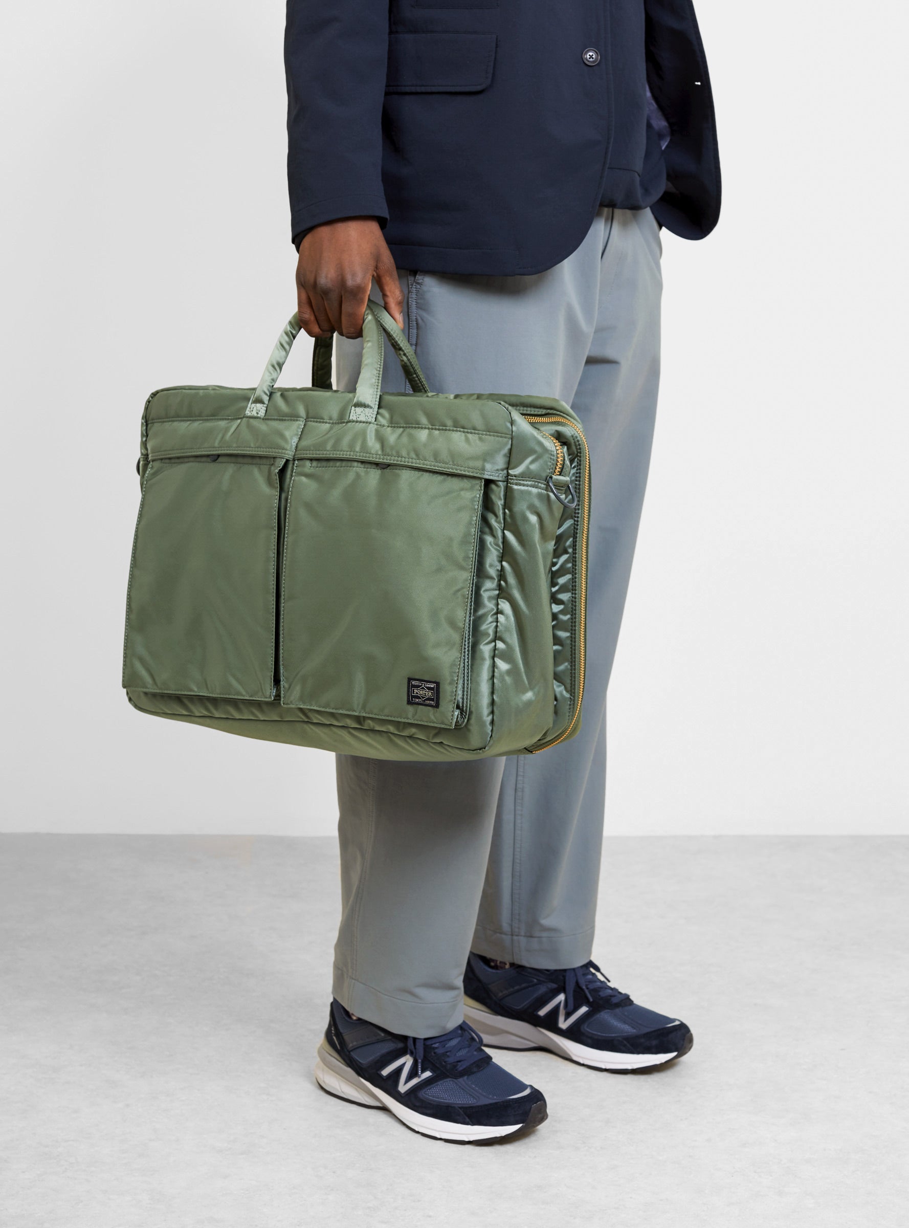 PORTER TANKER 2WAY OVERNIGHT BRIEFCASE - バッグ