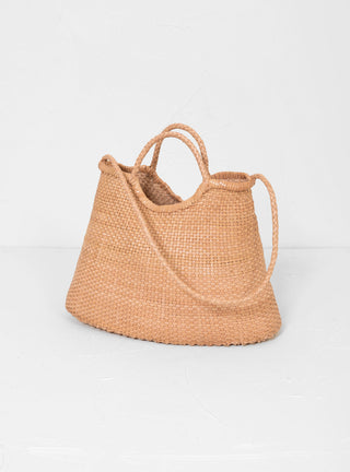 Madame Myriam Woven Leather Bag Tan by Dragon Diffusion | Couverture & The Garbstore