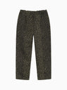 Leopard Beach Trousers Olive Green by Stüssy | Couverture & The Garbstore