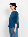 Flare T-Shirt Blue by YMC | Couverture & The Garbstore