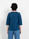 Flare T-Shirt Blue by YMC | Couverture & The Garbstore