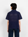 Vegas Shirt Navy Broderie Navy by YMC by Couverture & The Garbstore