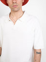 Leif Cotton Linen Polo Shirt Kit White by Norse Projects | Couverture & The Garbstore