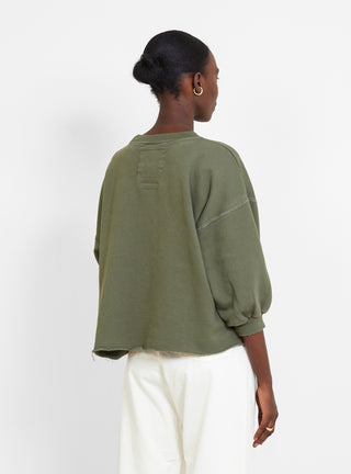 Fond Sweatshirt Olive Green by Rachel Comey by Couverture & The Garbstore
