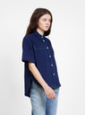 Eva Shirt Indigo Rinse by YMC | Couverture & The Garbstore