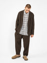 Scuttlers Jacket Brown & Black Check by YMC | Couverture & The Garbstore