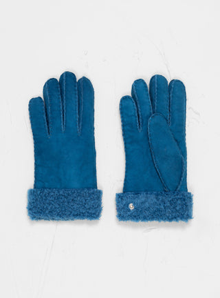 Sheepskin Gloves Jean Blue by Toasties | Couverture & The Garbstore