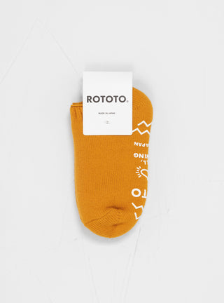 Pile Socks Slipper Yellow by ROTOTO by Couverture & The Garbstore