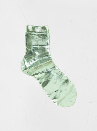 Laminated Socks Verdino Green by Maria La Rosa | Couverture & The Garbstore