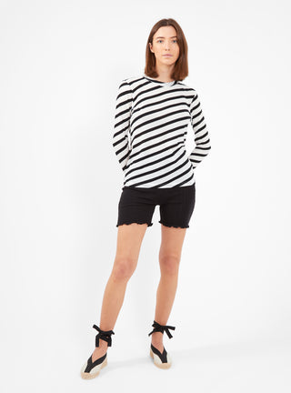 Tad Top Stripe Black & White by Christian Wijnants | Couverture & The Garbstore