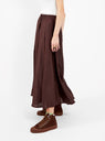 Safron Skirt Brick Brown by Christian Wijnants | Couverture & The Garbstore