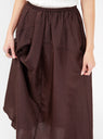 Safron Skirt Brick Brown by Christian Wijnants | Couverture & The Garbstore