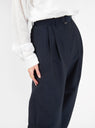 Pala Trousers Navy by Christian Wijnants | Couverture & The Garbstore