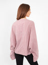 Taci Blouse Maroon & White Stripe by Christian Wijnants | Couverture & The Garbstore