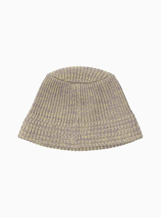Mixed Yarn Knit Bucket Hat Lime by Stüssy | Couverture & The Garbstore