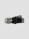 Woven Cord Belt Black by Stüssy | Couverture & The Garbstore