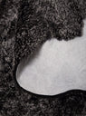 Short Wool Curl Sheepskin Rug Anthracite Grey by Natures Collection | Couverture & The Garbstore