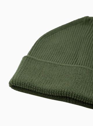 Cuff Beanie Moss Green by The English Difference | Couverture & The Garbstore