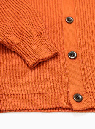 Beacon Cardigan Orange by The English Difference by Couverture & The Garbstore